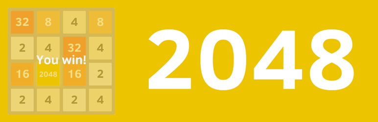 WordPress 2048 Plugin Banner Image
