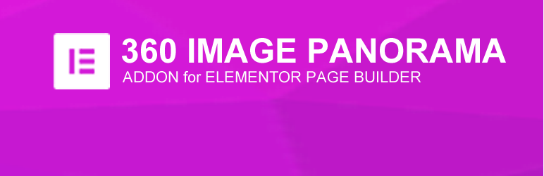 WordPress 360 Image Panorama Addon for Elementor Page Builder Plugin Banner Image