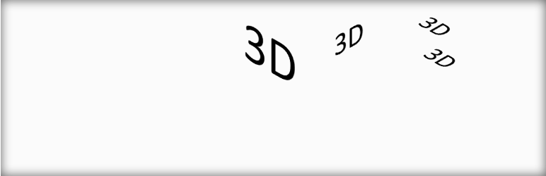 WordPress 3D Presentation Plugin Banner Image