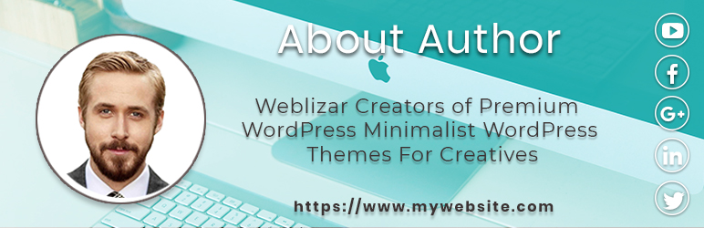 WordPress About Author Plugin Banner Image