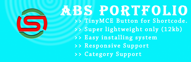 WordPress ABS Portfolio Plugin Banner Image