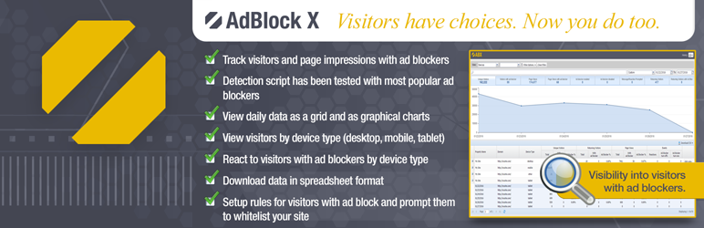 WordPress AdBlock X Plugin Banner Image