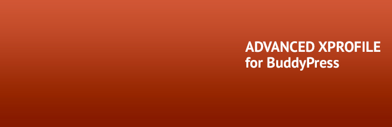 WordPress Advanced XProfile Fields for BuddyPress Plugin Banner Image