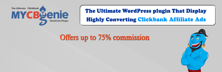 WordPress Affiliate Ads for Clickbank Products Plugin Banner Image