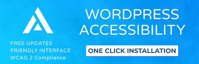 WordPress WordPress Accessibility Plugin Banner Image