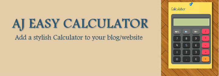 WordPress Easy Calculator Plugin Banner Image