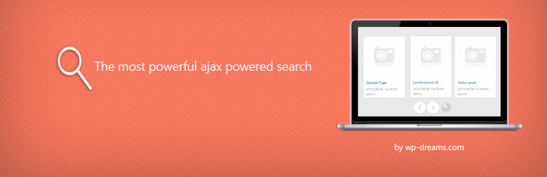 WordPress Ajax Search Lite Plugin Banner Image