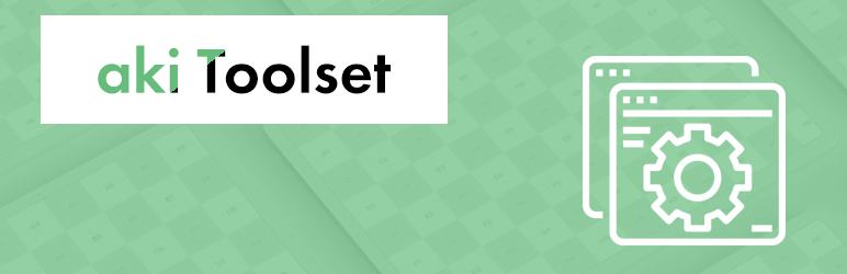 WordPress Aki Toolset Plugin Banner Image