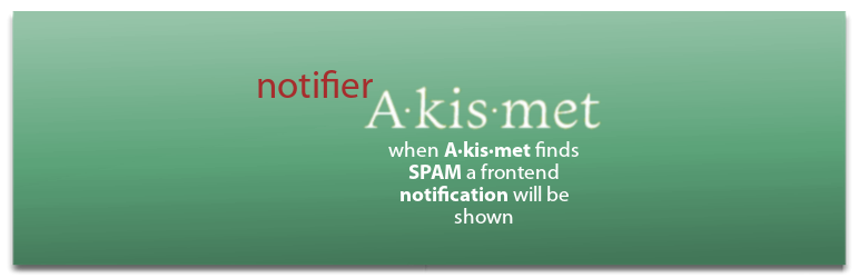 WordPress Akismet Notifier Plugin Banner Image