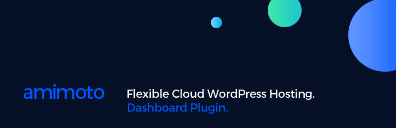 WordPress AMIMOTO Plugin Dashboard Plugin Banner Image