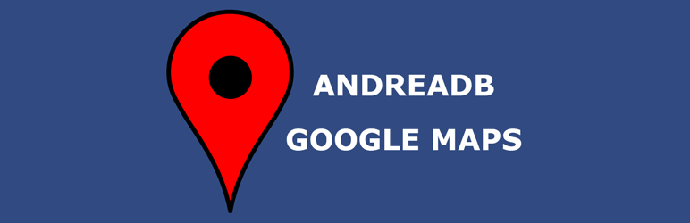 WordPress Andreadb Google Maps Plugin Banner Image