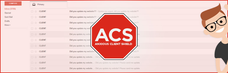 WordPress Anxious Client Shield Plugin Banner Image