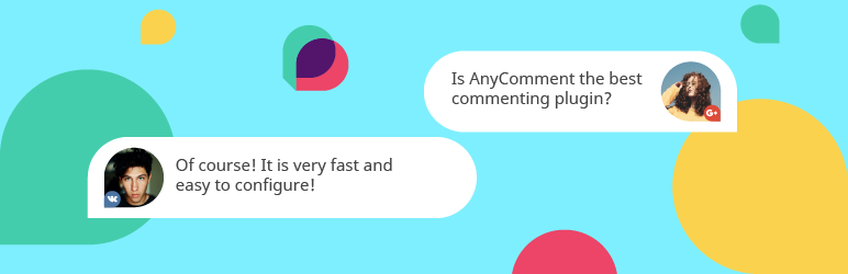 WordPress AnyComment Plugin Banner Image