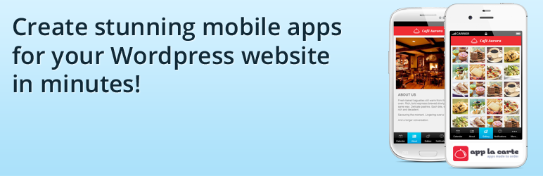 WordPress App La Carte – Apps made to order Plugin Banner Image