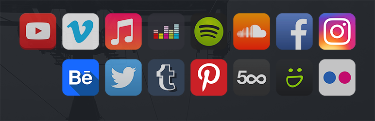 WordPress Appreplica Social Icons Plugin Banner Image