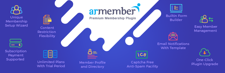 WordPress Membership Plugin – ARMember Plugin Banner Image