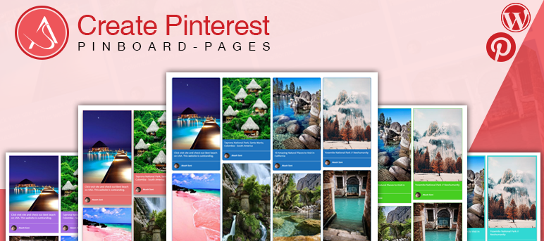 WordPress AS – Create Pinterest Pinboard Pages Plugin Banner Image