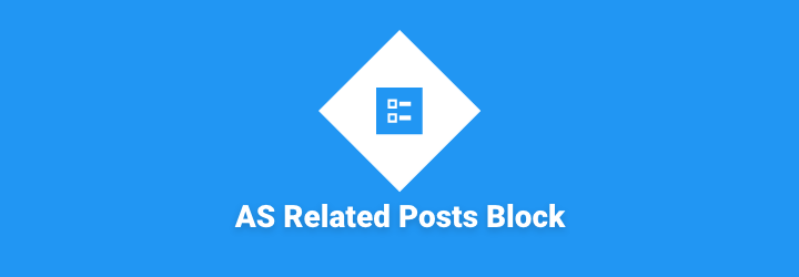 WordPress AS Related Posts Block Plugin Banner Image