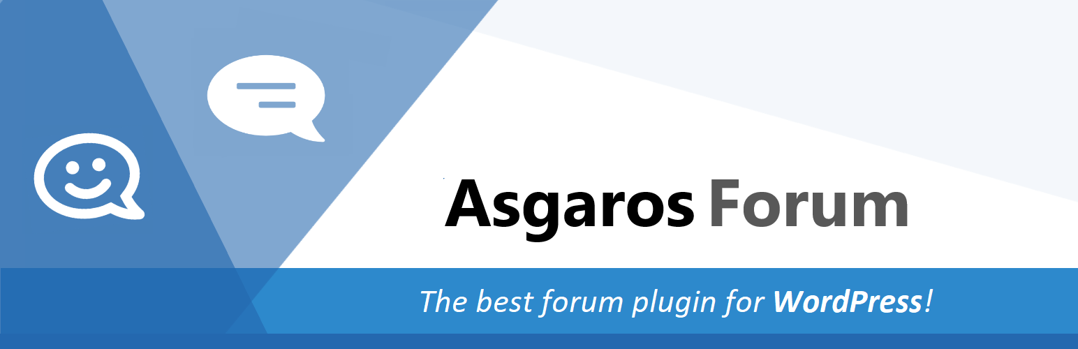 WordPress Asgaros Forum Plugin Banner Image