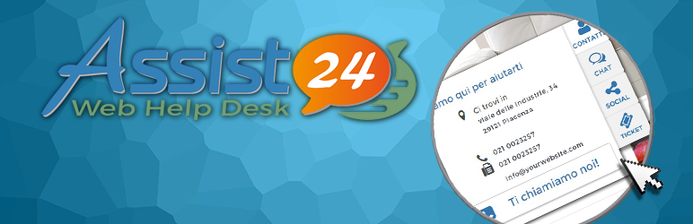 WordPress Assist24 Help Desk Plugin Banner Image