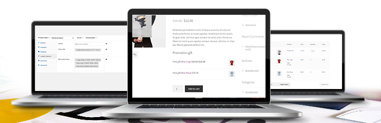WordPress Astro WooCommerce Free Gift Plugin Banner Image