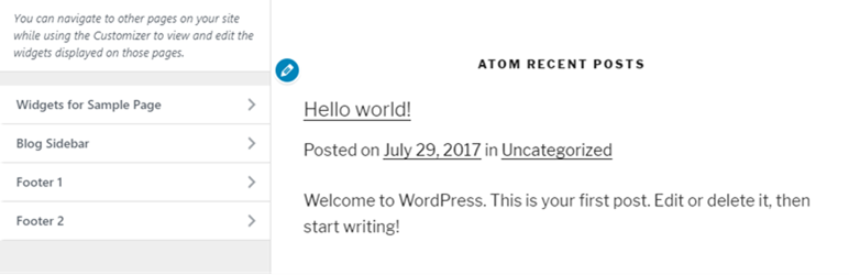 WordPress Atom Builder Plugin Banner Image