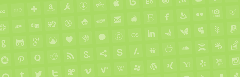 WordPress AtticThemes: Social Icons Plugin Banner Image