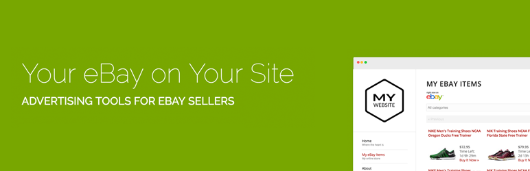 WordPress Auction Nudge – Your eBay on Your Site Plugin Banner Image