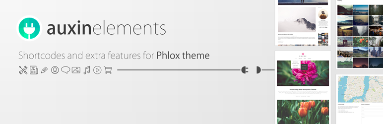 WordPress Shortcodes and extra features for Phlox theme Plugin Banner Image