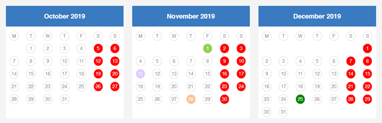 WordPress Availability Calendar Plugin Banner Image