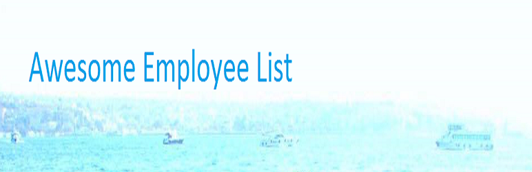 WordPress Awesome Employee List Plugin Banner Image