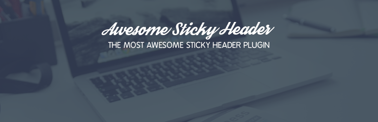 WordPress Awesome Sticky Header by DevCanyon Plugin Banner Image