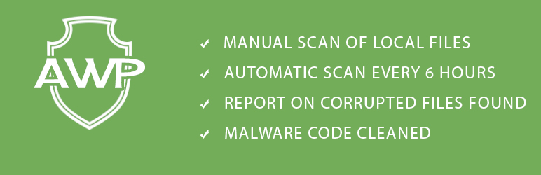 WordPress AWP antivirus Plugin Banner Image