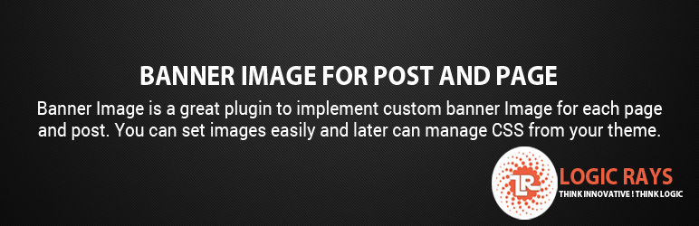WordPress Banner Image for post and page Plugin Banner Image
