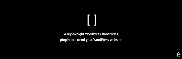 WordPress Be Shortcodes Plugin Banner Image