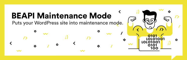 WordPress BEAPI – Maintenance Mode Plugin Banner Image