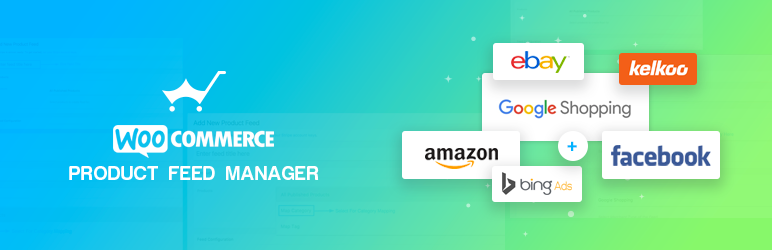 WordPress WooCommerce Product Feed Manager Plugin Banner Image