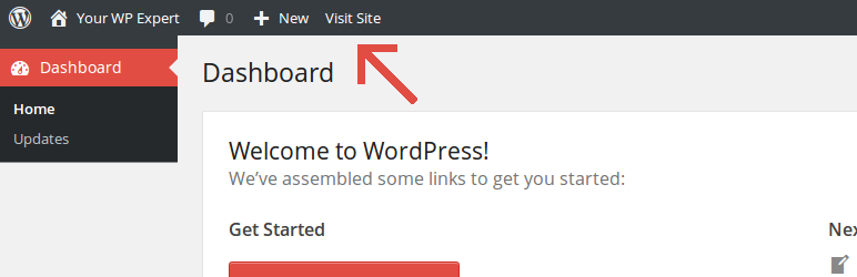 WordPress Better Visit Site Link Plugin Banner Image