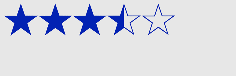 WordPress Better WooCommerce Stars Shortcode Plugin Banner Image