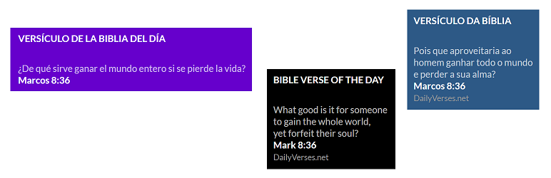 WordPress Bible Verse of the Day Plugin Banner Image
