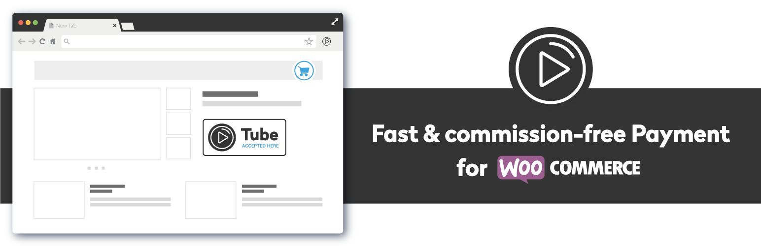 WordPress WooCommerce BitTube payment gateway Plugin Banner Image
