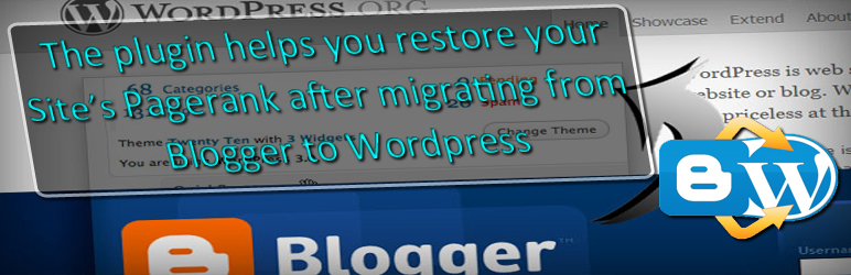WordPress Blogger 301 Redirect Plugin Banner Image