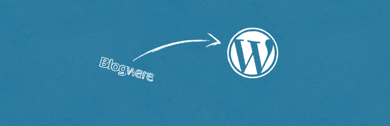 WordPress Blogware Importer Plugin Banner Image