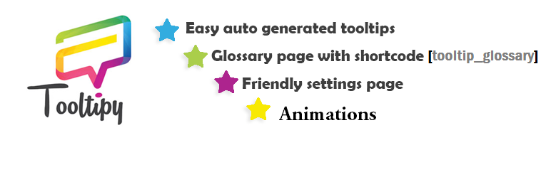 WordPress Tooltipy (tooltips for WP) Plugin Banner Image