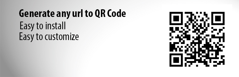 WordPress QR Code Generator Plugin Banner Image