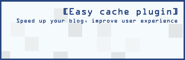 WordPress bodi0`s Easy cache Plugin Banner Image