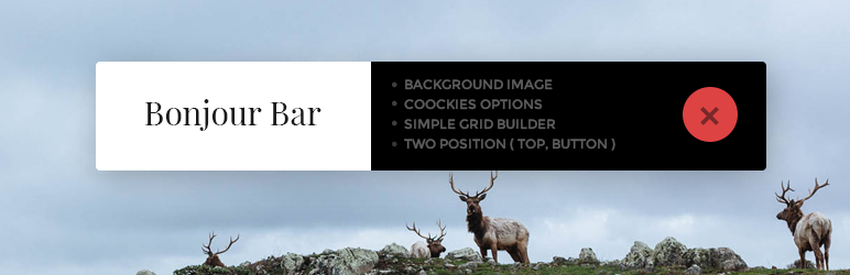 WordPress Bonjour Bar Plugin Banner Image
