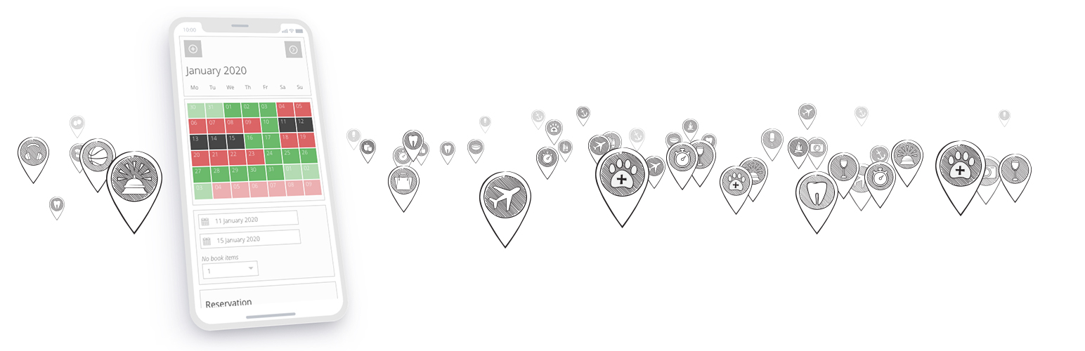WordPress Pinpoint Booking System – #1 WordPress Booking Plugin Plugin Banner Image
