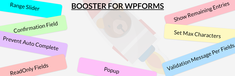 WordPress Booster for WPForms Plugin Banner Image