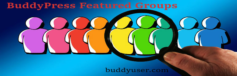WordPress BuddyPress Featured Groups Plugin Banner Image